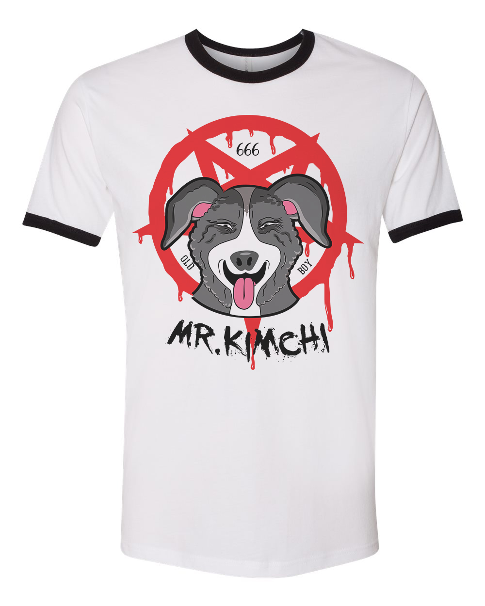 Mr Kimchi - Mr. Pickles | Men's Ringer Tee