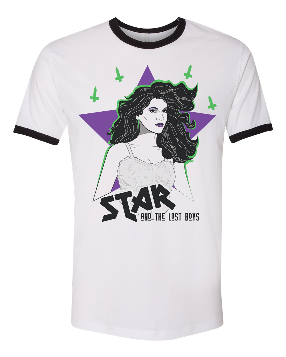 Star and the Lost Boys - Halloween Variant - Men's Ringer Tee