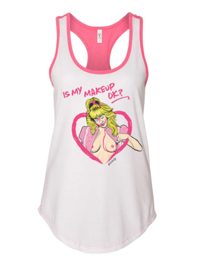 Is My Makeup OK? – Suzanne – Night of the Demons | Women’s Color Block Tank
