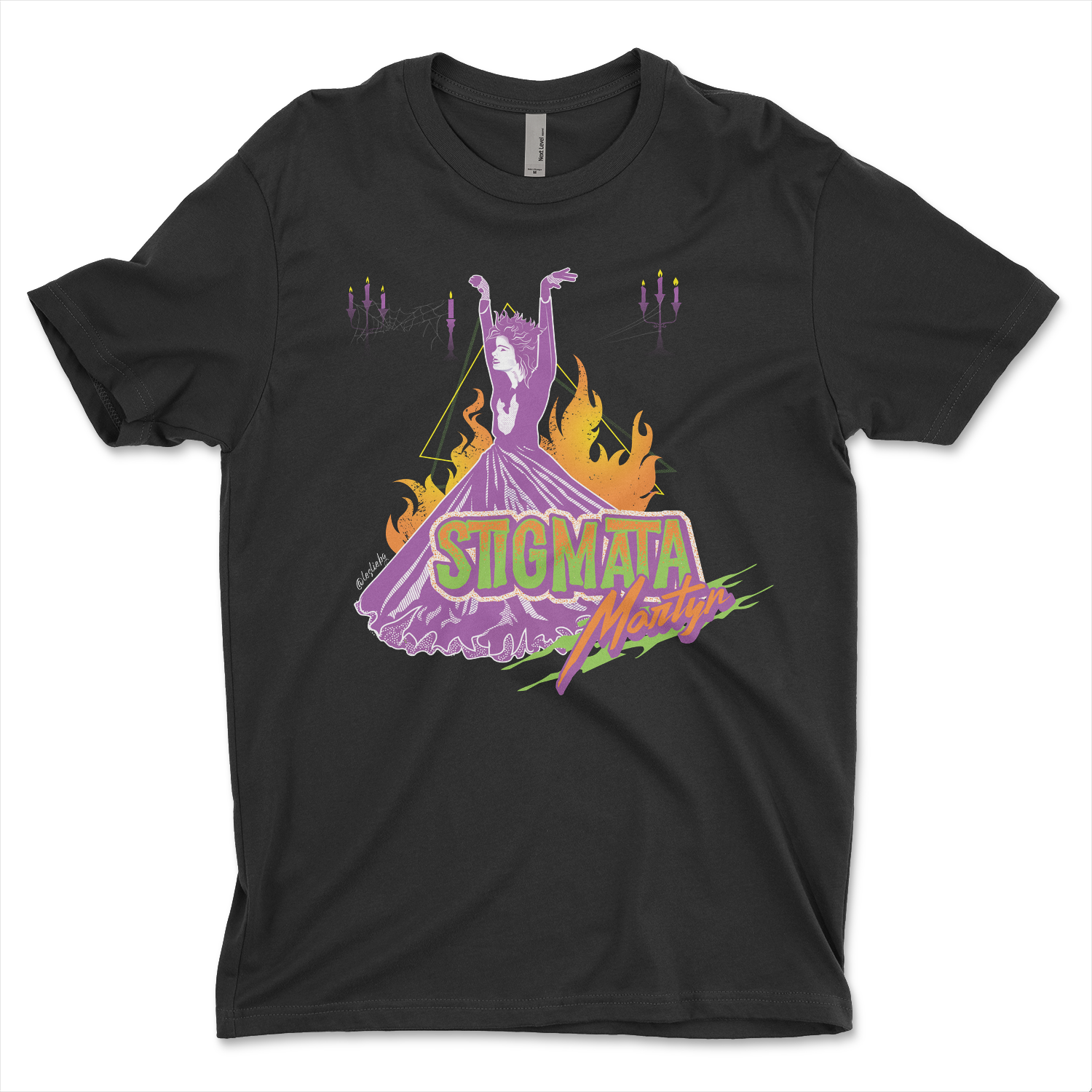 Stigmata Martyr - Night of the Demons, Angela Dances Shirt