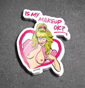 Is My Makeup Okay? - Night of the Demons | Sticker